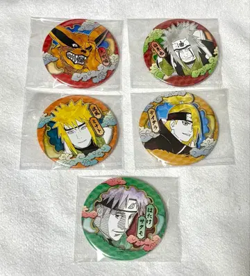 [ 5세트 ] NARUTO 컬렉션 캔뱃지 점프 페스타 점페스