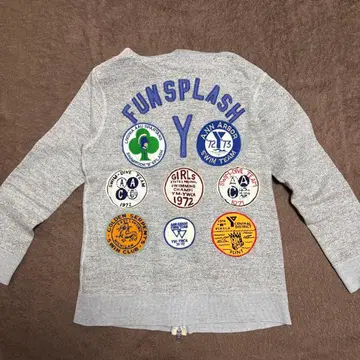 DENIM DUNGAREE 70s 160 사이즈 와펜 후드티 레어