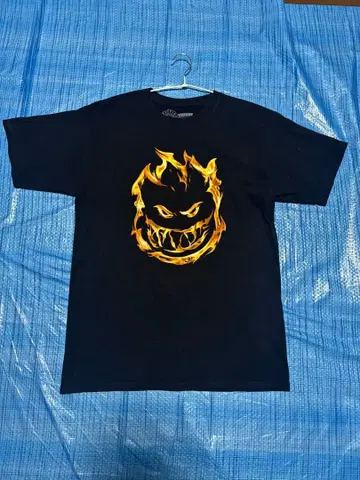 SPITFIRE WHEELS 불꽃 디자인 티셔츠 M 사이즈