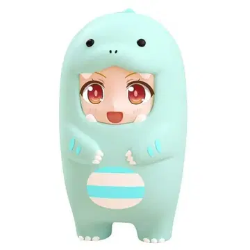 넨도로이드 모어 키구루미 페이스 파츠 하늘색 공룡