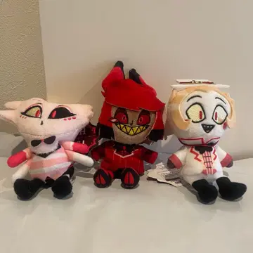 [ 3개 세트 ] 하즈빈 호텔에 오신 것을 환영합니다 앉은 마스코트