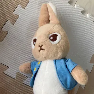 피터 래빗 토끼 봉제 인형 파란 자켓