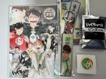 하이큐전 오이카와 토오루 핀즈 메탈 키링 엽서