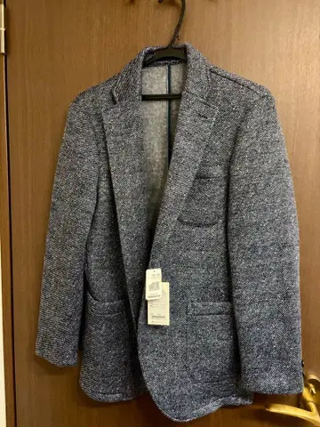 SKYRTA 남성용 테일러드 자켓 L 사이즈 미사용품 네이비 계열