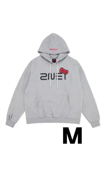 2ne1 x Hello Kitty 콜라보 셋업 후디 M 사이즈