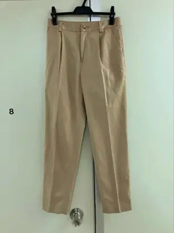 [ FONCE ] BEIGE 큐프라 x 모달 턱 스트레치 팬츠