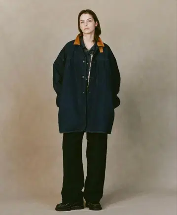 niceness I.VEDDER DENIM CHORE COAT