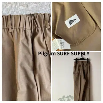 새상품급 Pilgrim SURF SUPPLY 센터 프레스 이지 팬츠