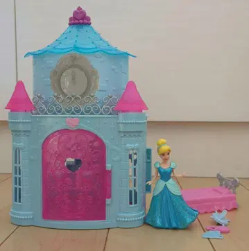 매직 클립 반짝반짝 집 세트 신데렐라