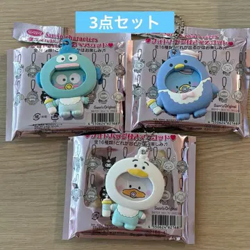 산리오 사진 배치가 달린 마스코트 턱시도샘/페클/한교동