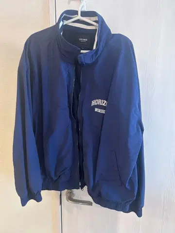HORIZON 나일론 자켓 네이비