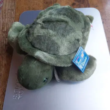 오키나와 그린 컬러 거북이 봉제 인형 Classic 새상품