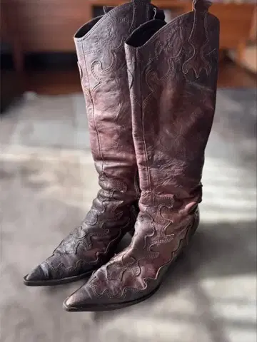 웨스턴 부츠 빈티지 37 poar lamoar 가격 인하