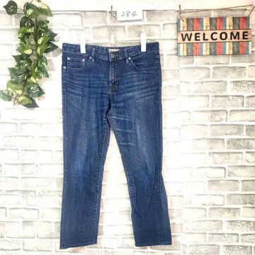 유니클로 슬림 보이프렌드 핏 앵클 청바지 26 네이비 카이하라사