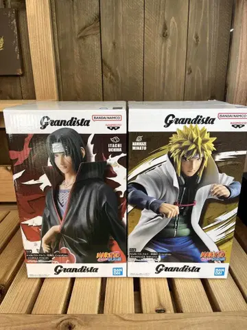 [ 새상품 ] 나루토 Grandista 이타치 미나토 피규어 2체 세트