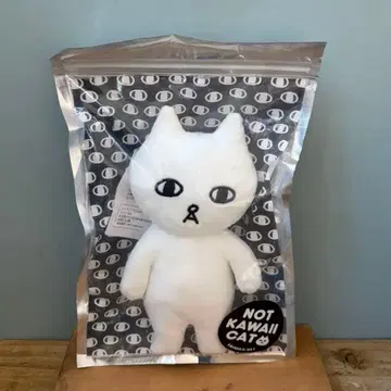 후쿠모토에미 고양이 봉제 인형 귀엽지 않은 고양이 봉제 인형