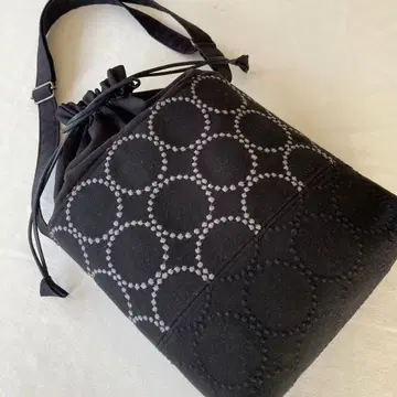 미나 페르호넨 원단 사용 복조리 토트백 핸드메이드