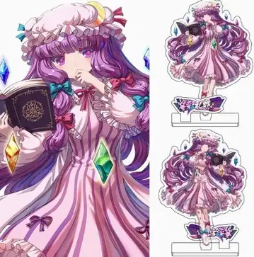 동방 프로젝트 아크릴 스탠드 리버서블 인쇄 파츄리 노렛지