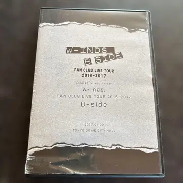 [ w-inds. ] 팬클럽 라이브 투어 2016-2017 B-side