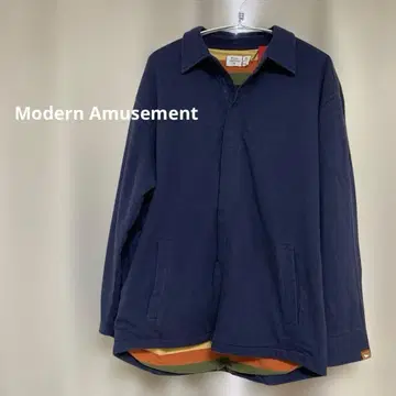 모던 어뮤즈먼트 네이비 커버올