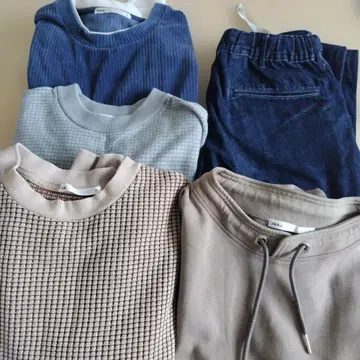 ikka & GLOBAL WORK 5벌 세트 중학생 고등학생 남아