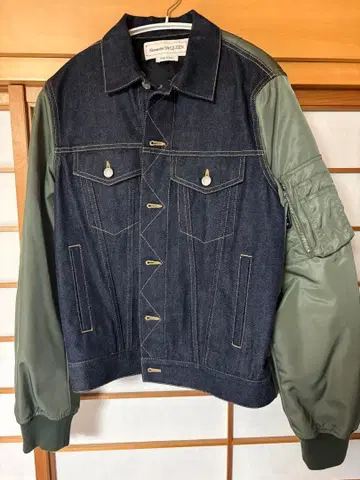 Alexander McQueen 데님 자켓