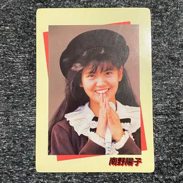 미나미노 요코 책받침 당시 물건 쇼와 레트로 레어