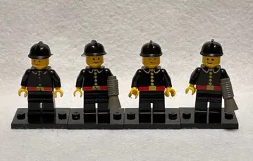 레고 (LEGO) 정품 올드 레고 소방관 미니 피규어