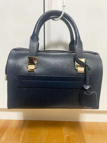 네이비 핸드백 숄더백 미니 보스턴백