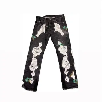 vlone 초레어 팜트리 팬츠