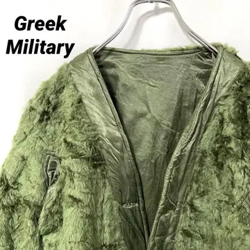 N-6448 그리스군 유로 밀리터리 보아 라이너 자켓 M