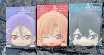 미개봉 새상품 소드 아트 온라인 히카케 피규어 3종 세트