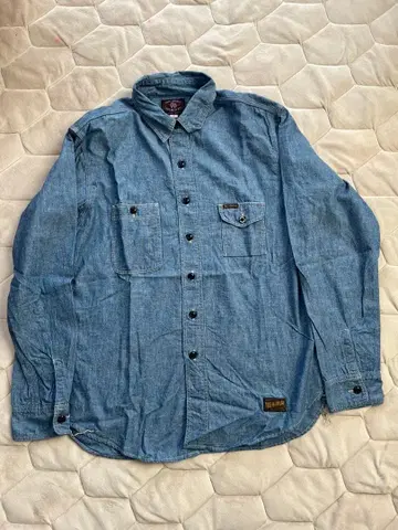 토이즈 맥코이 샴브레이 긴팔 셔츠 사이즈 15