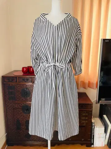 투모로우랜드 컬렉션 스트라이프 롱 원피스 사이즈 36 일본제