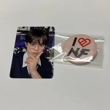 N.Flying 훈 트레이딩 카드 캔뱃지