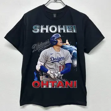 오타니 쇼헤이 Dodgers [ XL 사이즈 ] T셔츠 블랙