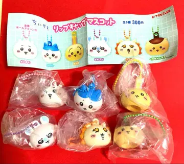 치이카와 (먼작귀) 립 캡 마스코트 6종 컴프 세트