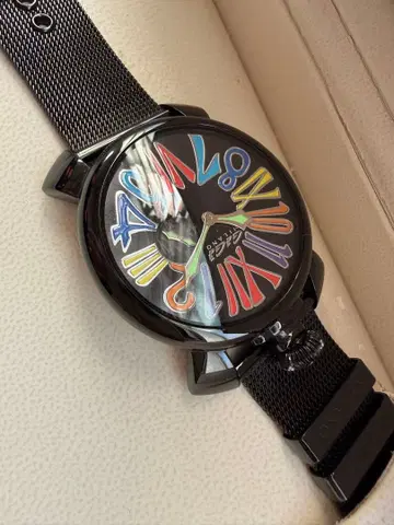 GaGa MILANO 가가 밀라노 마누아레 슬림 46mm 로즈 솔레이유