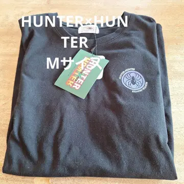 택 포함 새상품 M 헌터헌터 T셔츠 시마무라 콜라보 환영여단 블랙