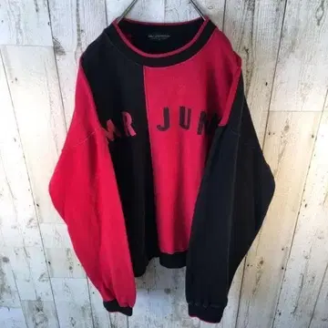 빅 로고 절개 코시노 준코 맨투맨 90s 구제 의류 빨검 Mr Junko