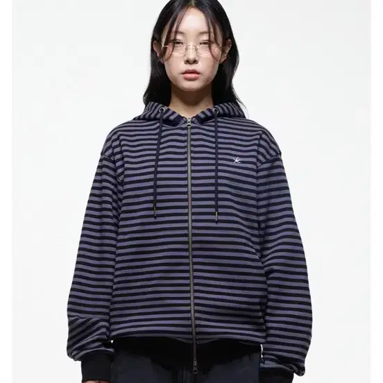 トップス the coldest moment at hooded zip-up L MUSINSA | THE COLDEST MOMENT TCM stripe hooded zip-up (charcoal/black)