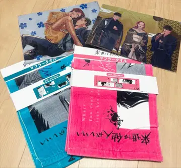 내세에는 남남이 좋겠어 타월 클리어 파일 토리야시 쇼마 미야마 키리시마