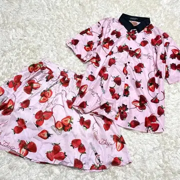 TRAVAS TOKYO Ribbon berry H/S shirts 프리