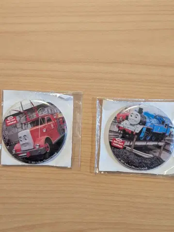 토마스 발지 마그넷 부착 캔뱃지 2개 세트