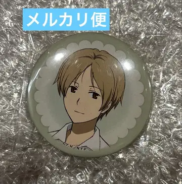 나츠메 우인장 프리롤 캔뱃지 나츠메 타카시