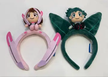 미도리야 이즈쿠 우라라카 오챠코 USJ 머리띠 데쿠 & 미사일 헤어밴드