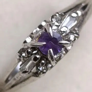 14호 빈티지 자수정 반지 ~깊은 보라색에 깃든 조용한 빛~