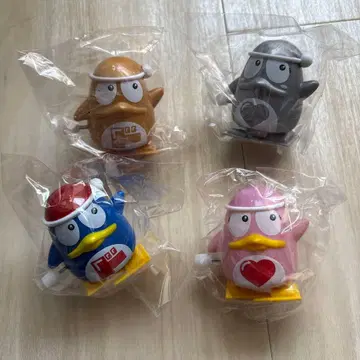 돈펭 돈코 태엽 피규어 컴플리트 4개 묶음 판매