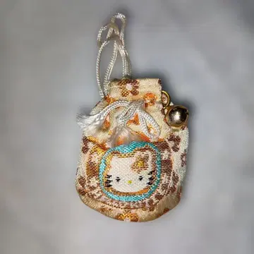 헬로키티 미즈사와 칸제온 방울 부적 헤이세이 레트로 레어 빈티지