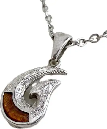 [ 오샤레 ] 하와이안 주얼리 코어 우드 목걸이 액세서리 하와이